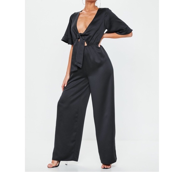 black kimono jumpsuit